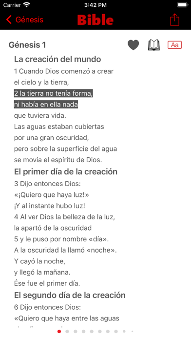 Biblia con lenguaje actual app screenshot 4