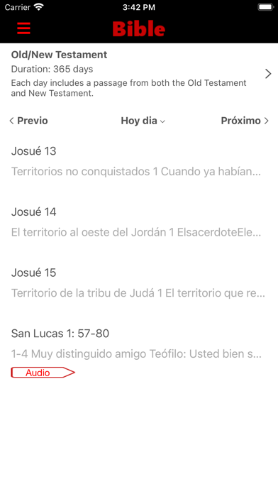 Biblia con lenguaje actual app screenshot 5