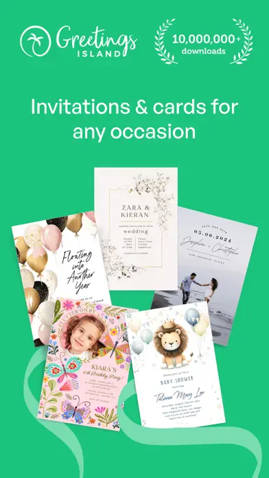 Birthday Invitation Card Maker app screenshot 1