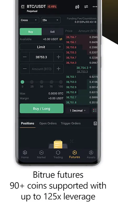 Bitrue – Buy BTC XRP & Crypto app screenshot 1