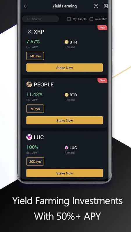 Bitrue – Buy BTC XRP & Crypto app screenshot 2
