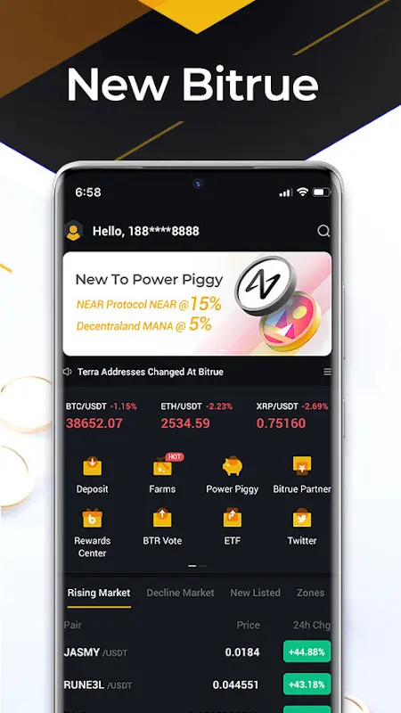 Bitrue – Buy BTC XRP & Crypto app screenshot 4