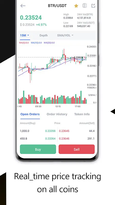 Bitrue – Buy BTC XRP & Crypto app screenshot 5