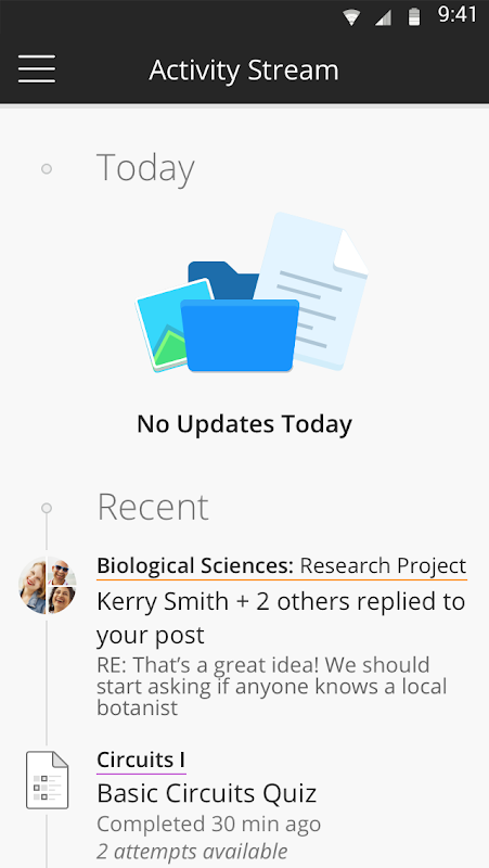 Blackboard Learn app screenshot 3