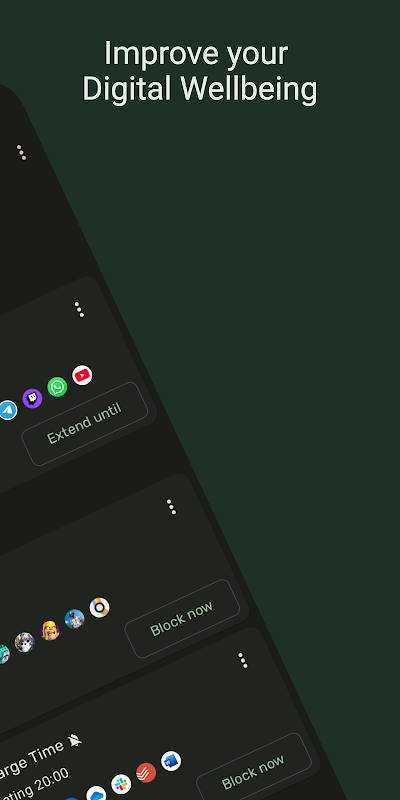 Block Apps & Sites | Wellbeing app screenshot 2