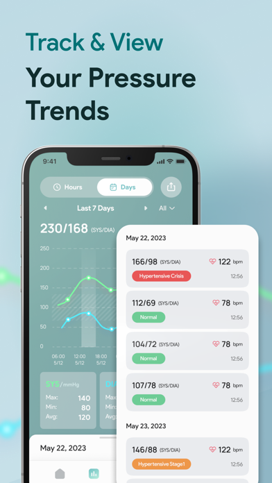 Blood Pressure Pro app screenshot 3