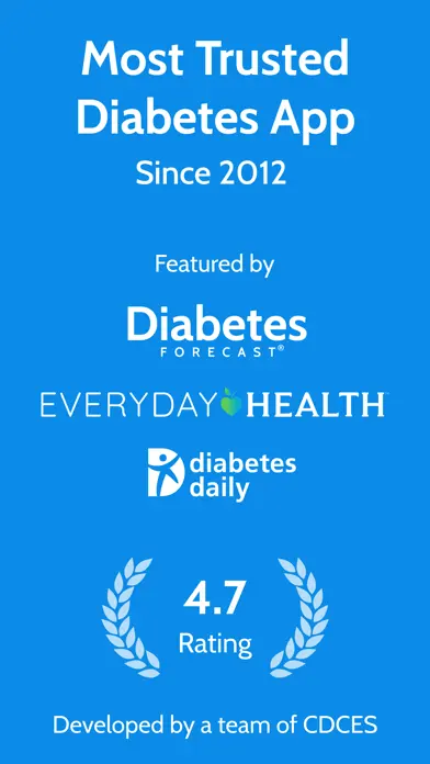 Blood Sugar Diary for Diabetes app screenshot 1
