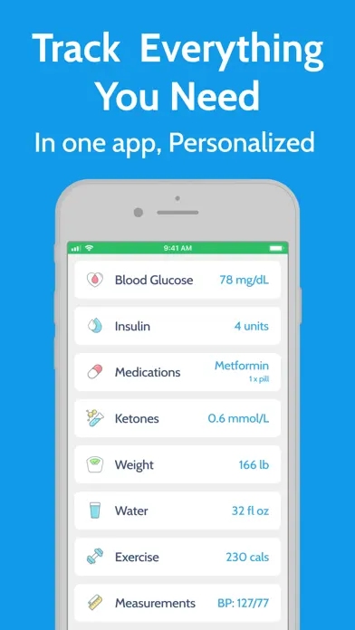 Blood Sugar Diary for Diabetes app screenshot 3