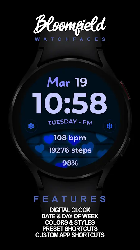 Bloom Hearts app screenshot 1