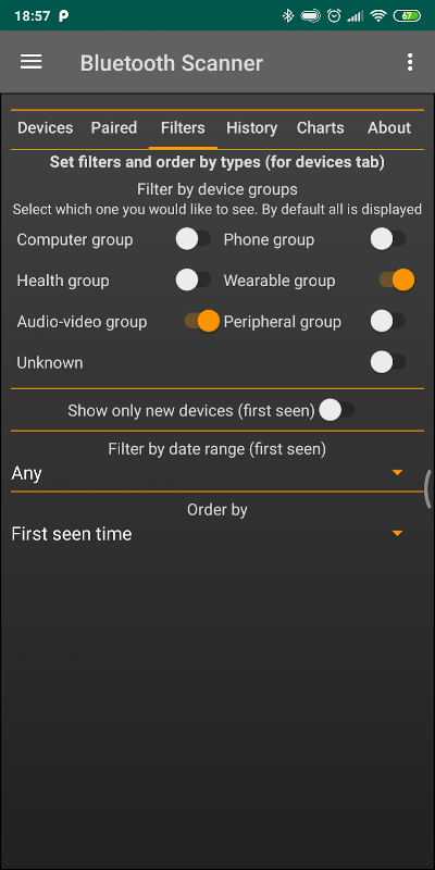 Bluetooth Finder, Scanner Pair app screenshot 3