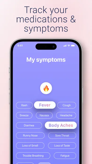 Body Temperature Fever Tracker app screenshot 5