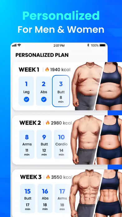 Body Workout app screenshot 2