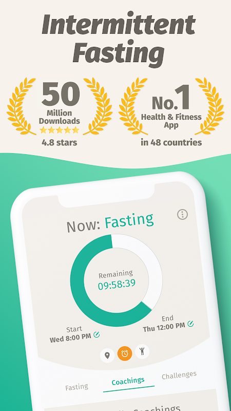 BodyFast: Intermittent Fasting app screenshot 1