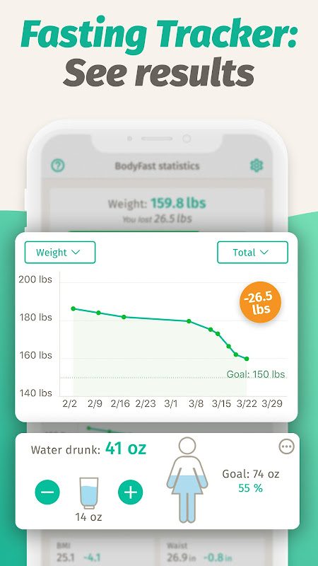BodyFast: Intermittent Fasting app screenshot 3