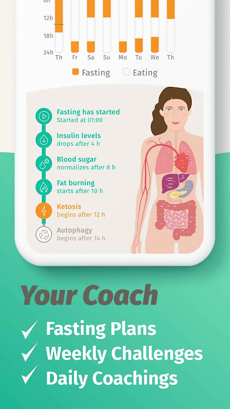 BodyFast: Intermittent Fasting app screenshot 4