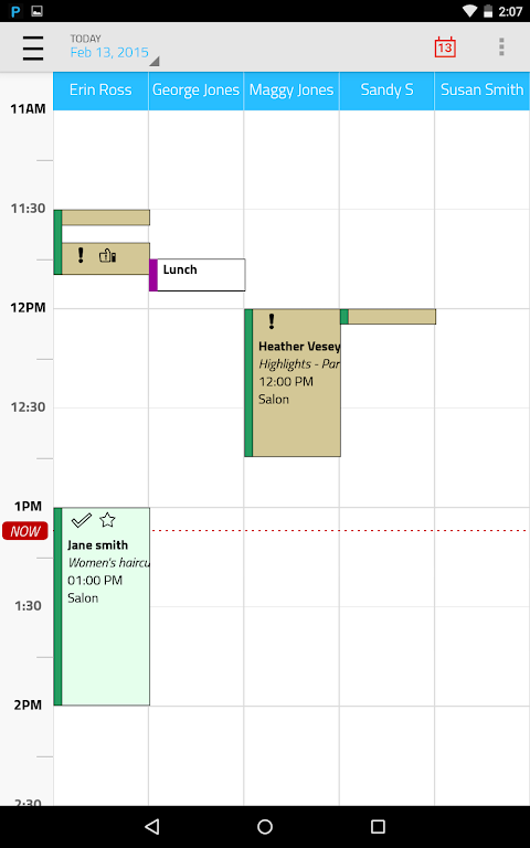 Booker Mobile App app screenshot 1