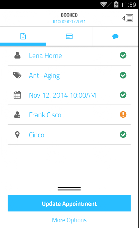 Booker Mobile App app screenshot 3