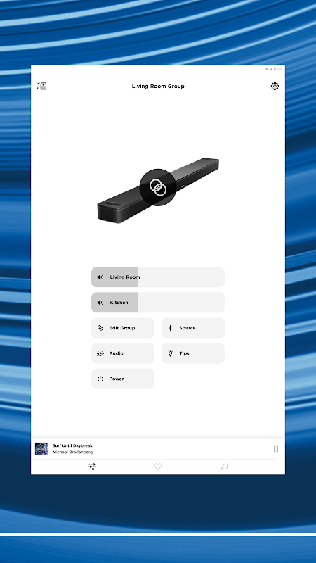 Bose app screenshot 2