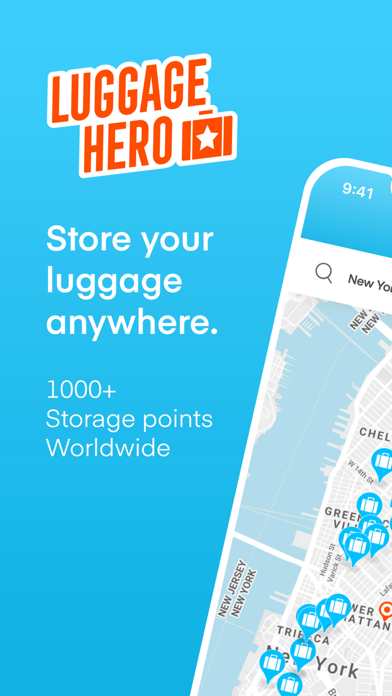 Bounce: Luggage Storage Nearby app screenshot 1