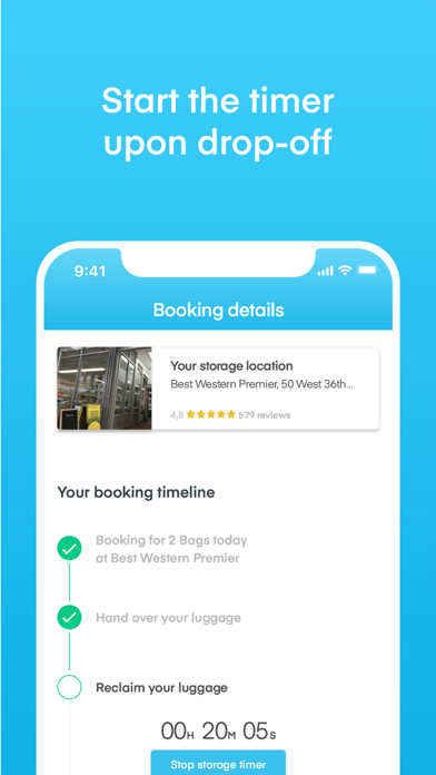 Bounce: Luggage Storage Nearby app screenshot 4