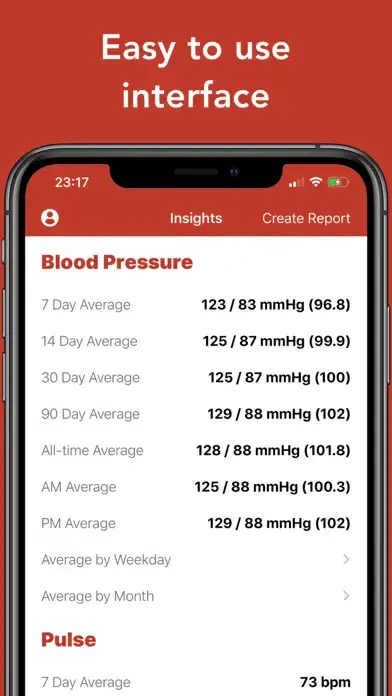 BP Tracker Pro Launcher app screenshot 2