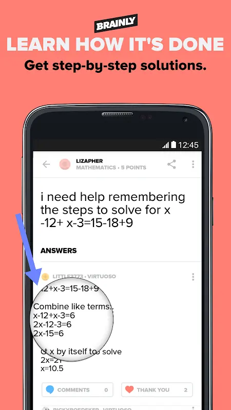 Brainly: AI Homework Helper app screenshot 3