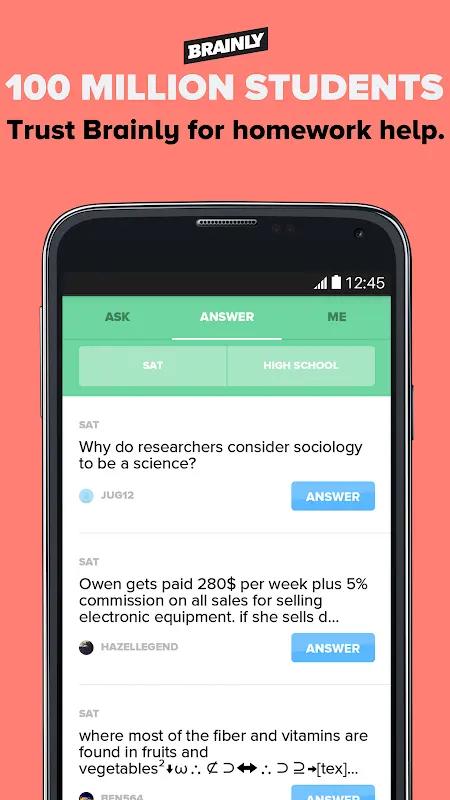 Brainly: AI Homework Helper app screenshot 7