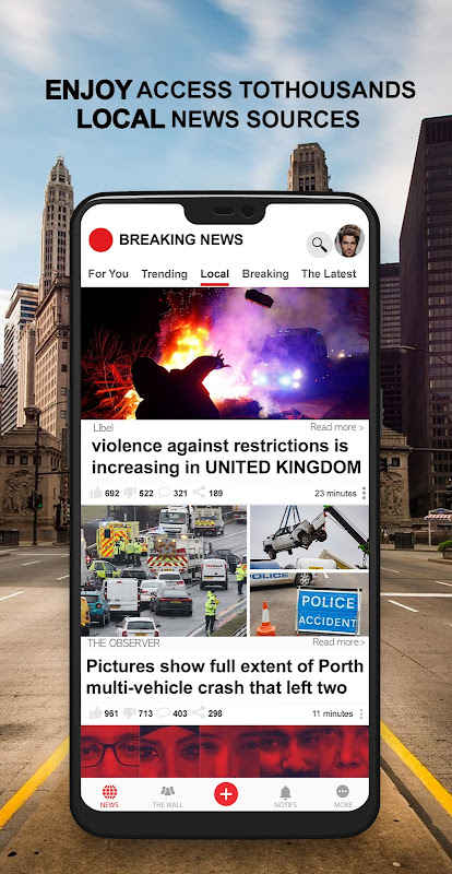Breaking News: Local & Alerts app screenshot 4