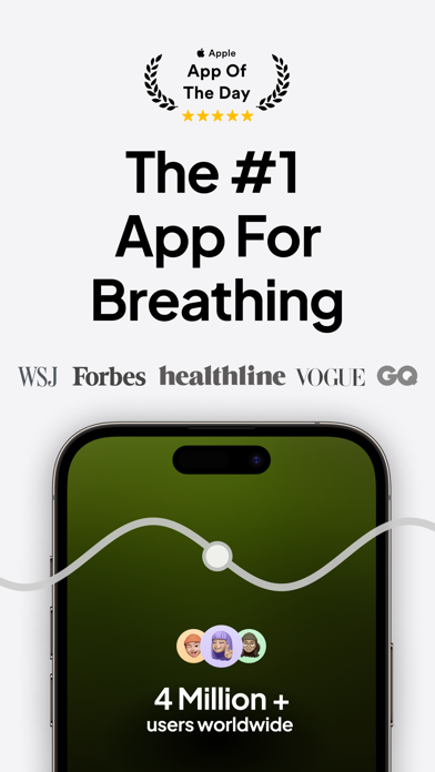 Breathwrk: Breathing Exercises app screenshot 1