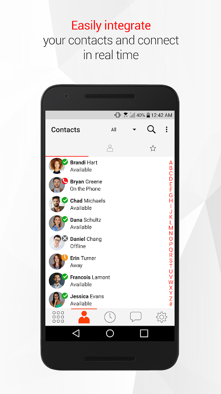 Bria – VoIP SIP Softphone app screenshot 4