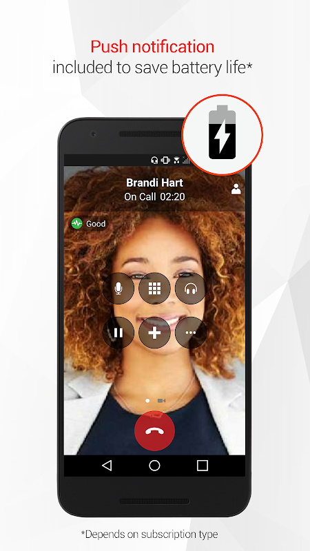 Bria – VoIP SIP Softphone app screenshot 5