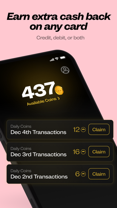 Bridge: Debit Card Rewards app screenshot 1