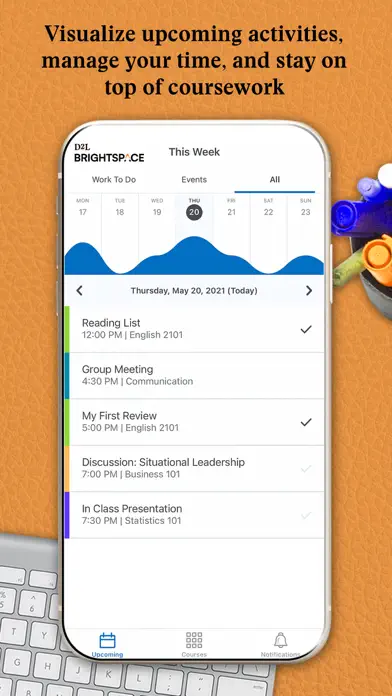 Brightspace Pulse app screenshot 1