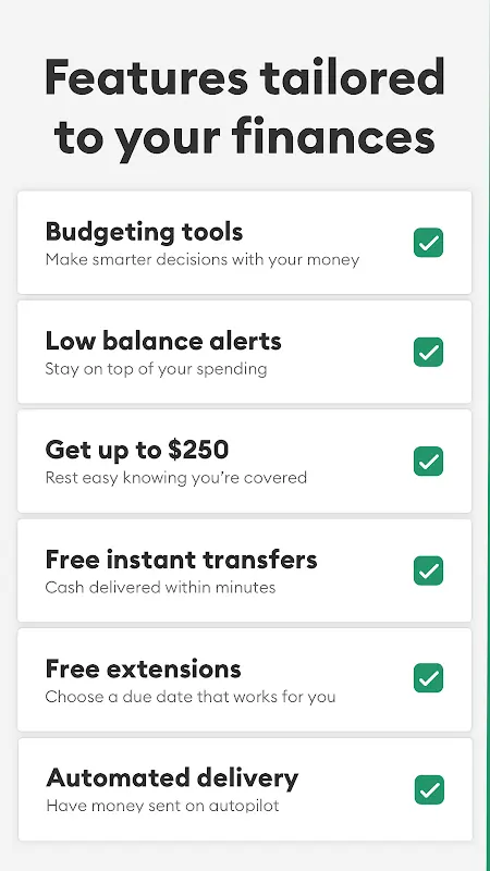 Brigit: Borrow & Build Credit app screenshot 6
