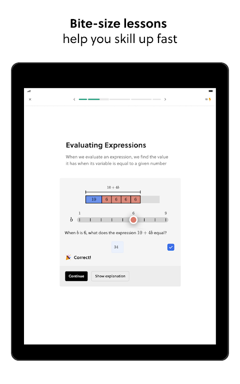 Brilliant app screenshot 4