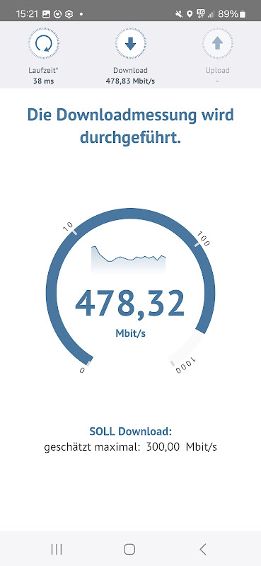 Broadband Measurement app screenshot 3