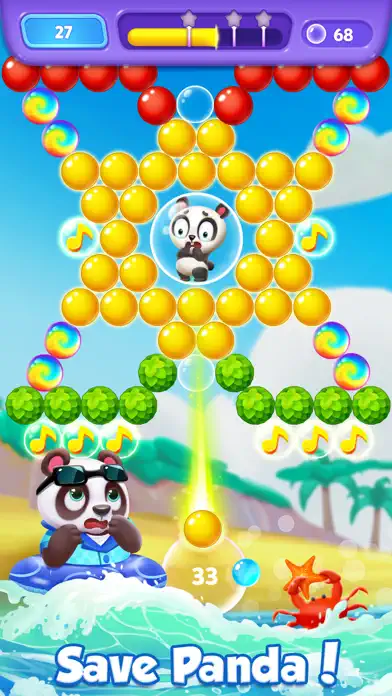 Bubble Shooter: Panda Pop! app screenshot 4