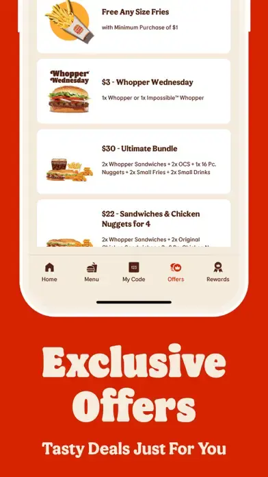BURGER KING® App app screenshot 3