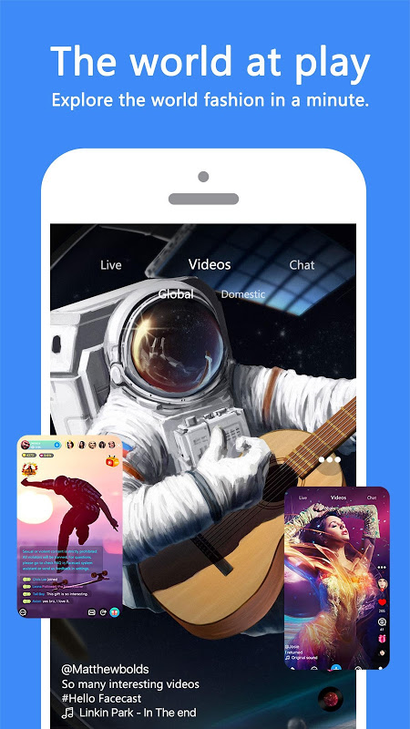BuzzCast – Live Video Chat App app screenshot 1