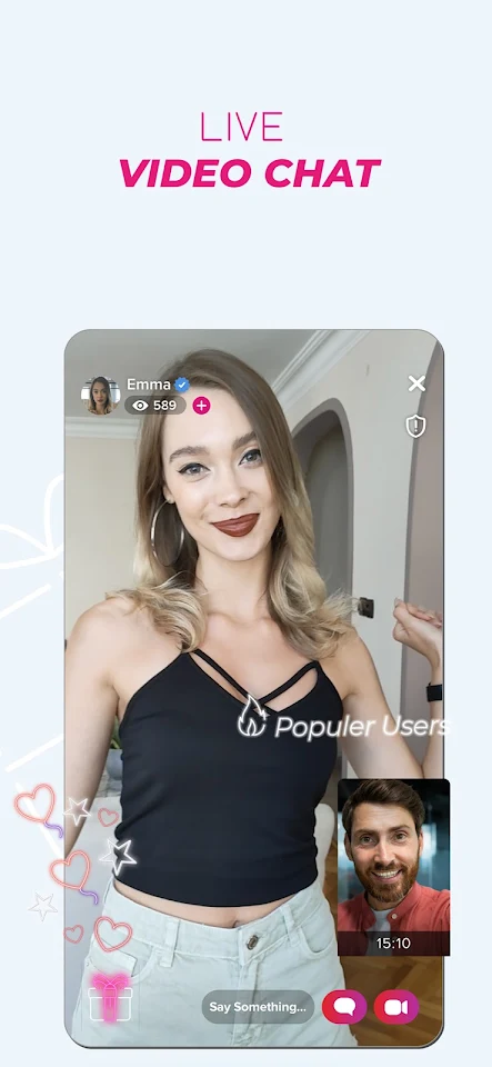 Cafe – Live video chat app screenshot 5