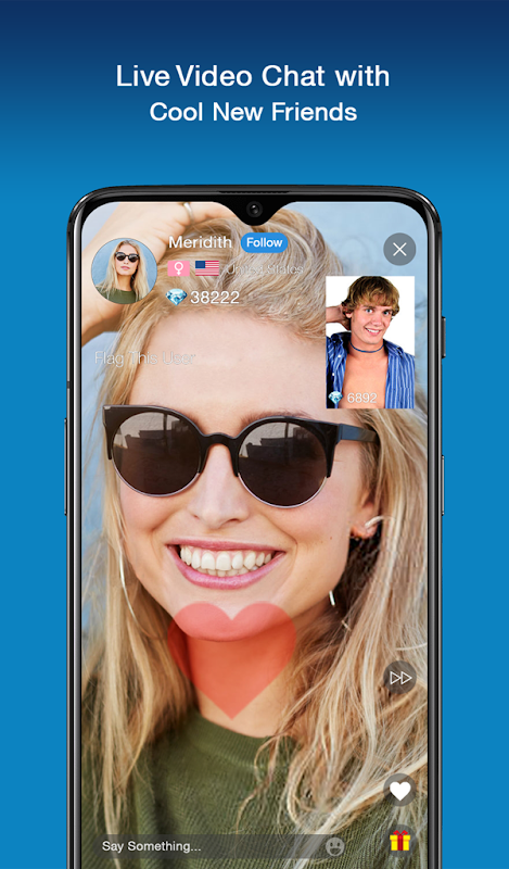 cake live stream video chat app screenshot 1
