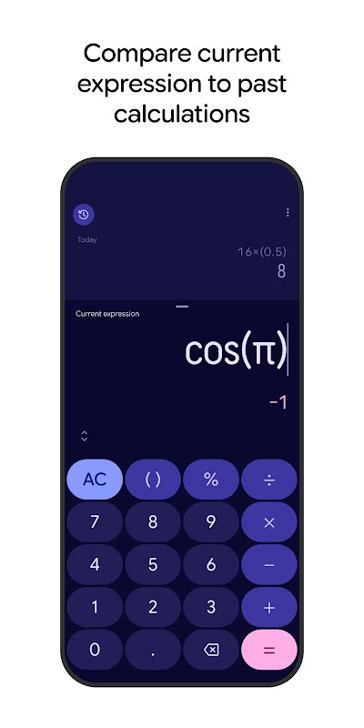 Calculator app screenshot 3