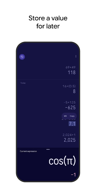 Calculator app screenshot 4