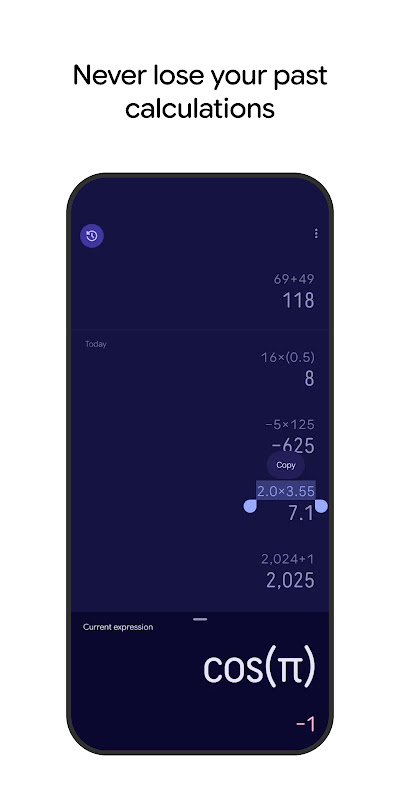 Calculator app screenshot 5