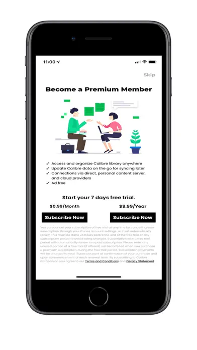Calibre Companion app screenshot 1