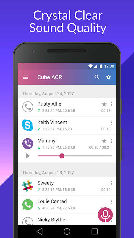 Call Recorder – Cube ACR app screenshot 4