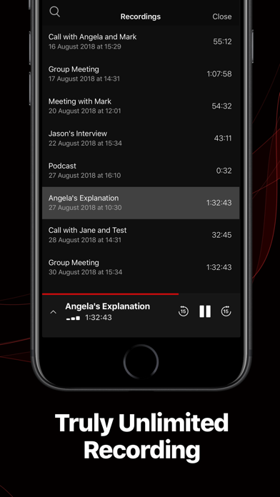Call setting app screenshot 2