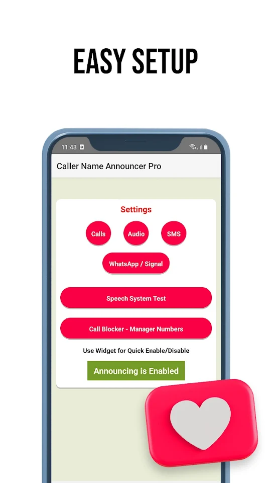 Caller Name Announcer Pro app screenshot 4