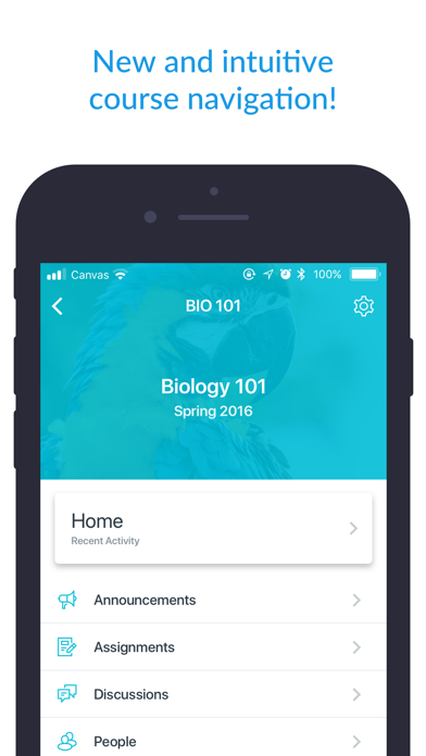 Canvas Student app screenshot 2