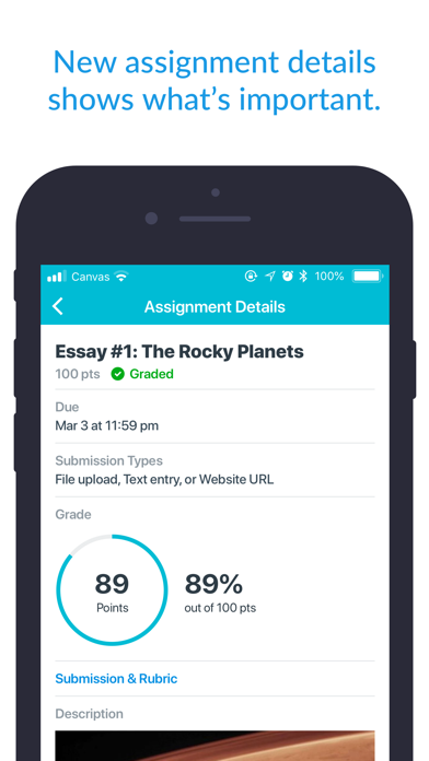 Canvas Student app screenshot 6